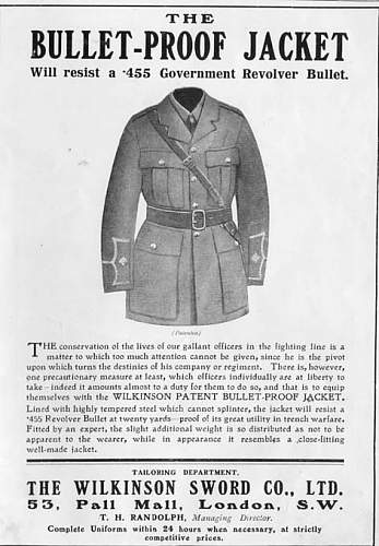 Wilkinson's Bullet-proof tunic
