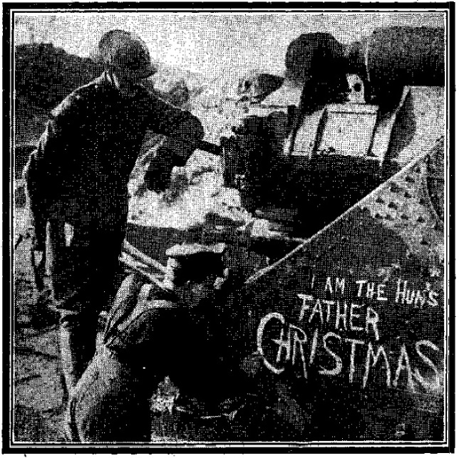 A less generous-looking Father Christmas! (Daily Mirror 21/12/1916)